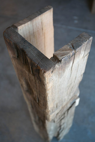 reclaimed wood beams