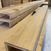 White Oak Engineered Box Beams Planed and Sanded