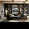 Hand Hewn Box Beams Installed Hand Hewn Box Beams Installed