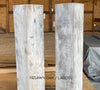 Reclaimed Resawn Oak Box beams grey finish Reclaimed Resawn Oak Box beams grey finish