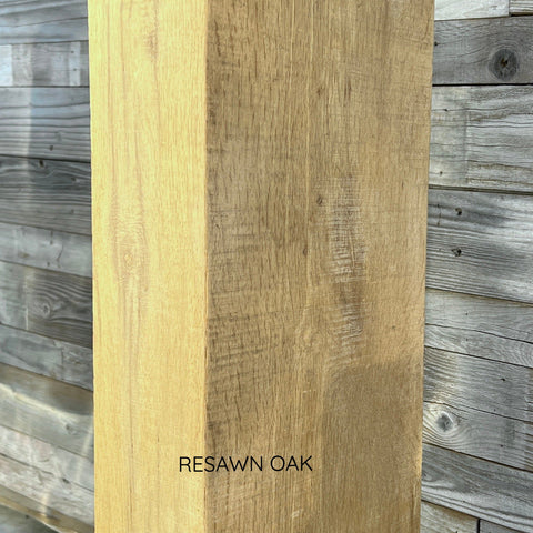 Reclaimed Resawn Oak Box Beam