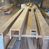 Oak Rough Sawn Box Beam Light Sand Oak Rough Sawn Box Beam Light Sand