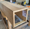 White Oak Planed and Sanded Box Beam White Oak Planed and Sanded Box Beam