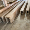 Reclaimed Planed White Oak Box Beams Reclaimed Planed White Oak Box Beams